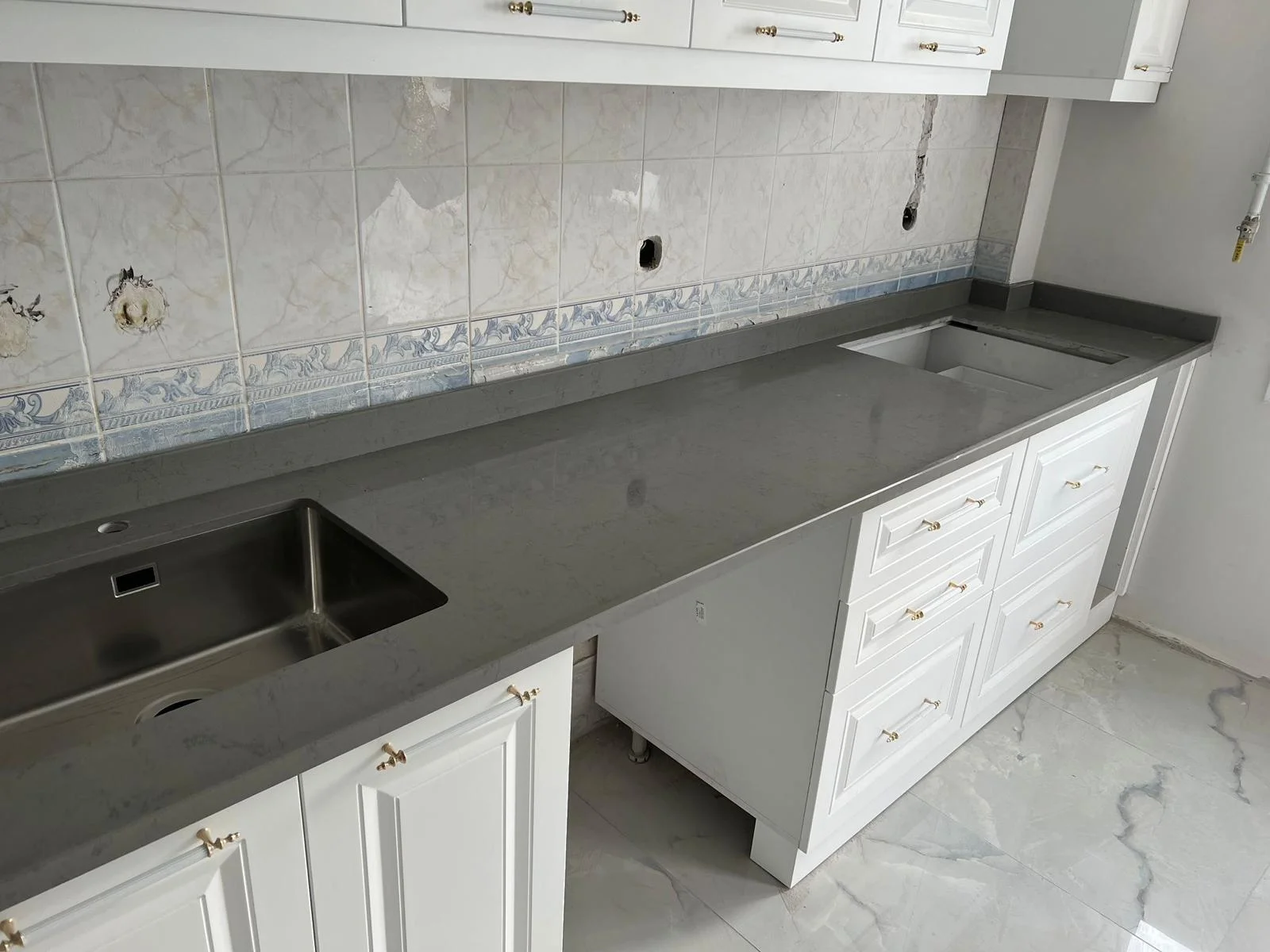 Tarsus Mermer Balkon Pencere Mermer Granit